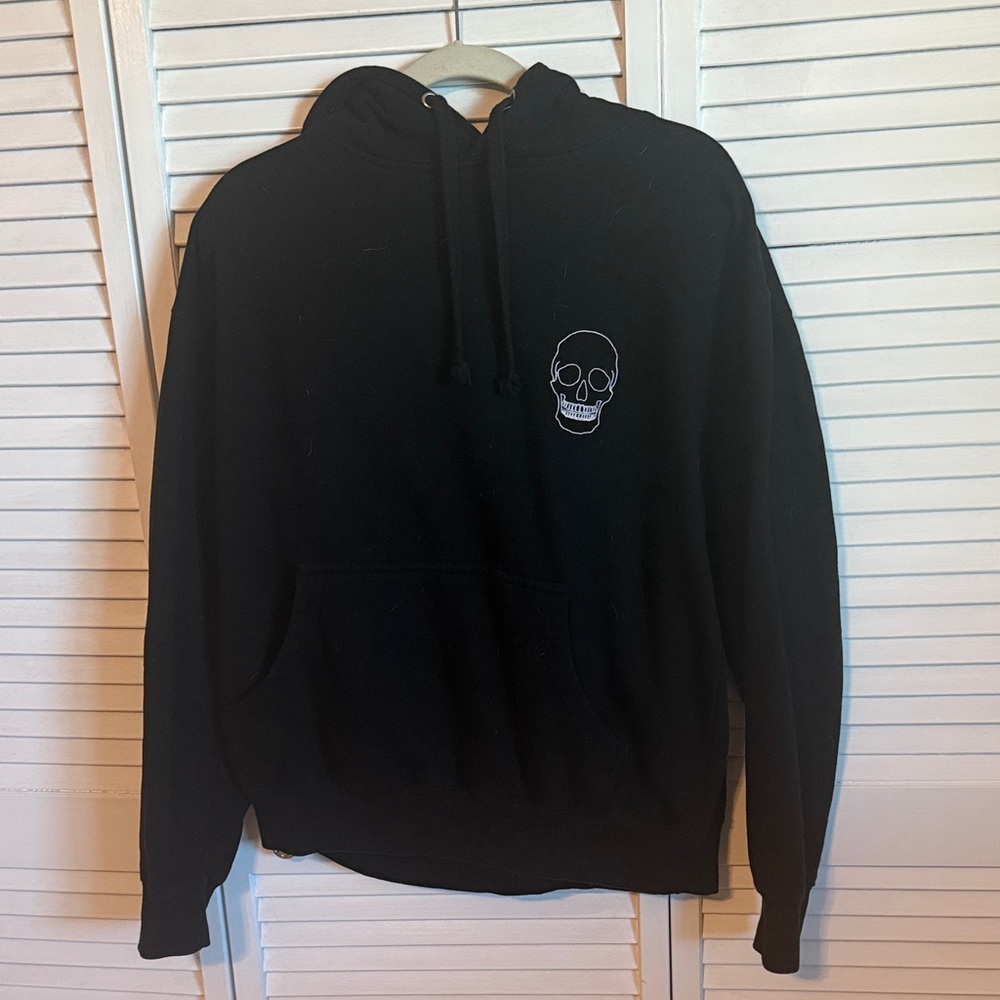 Black Skull Hoodie